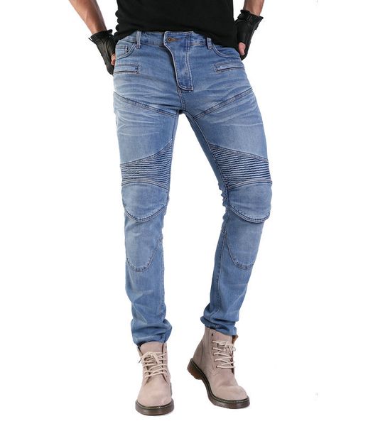 

motorcycle 100% cotton polyester & cotton riding denim armored jean biker pants rock womens motorcycle gear armored jeans