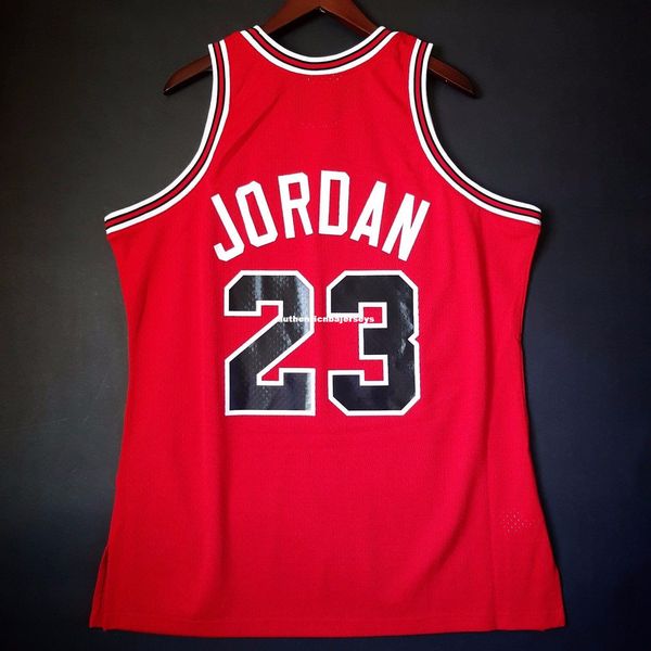 

100% stitched #23 michael mitchell & ness 1985-86 wholesale jersey mens vest size xs-6xl stitched basketball jerseys ncaa, Black;blue