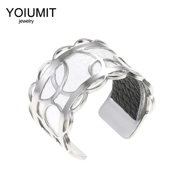 

cremo stainless steel rings minimalist design finger rings for women jewelry adjustable france silver rings bague female gift