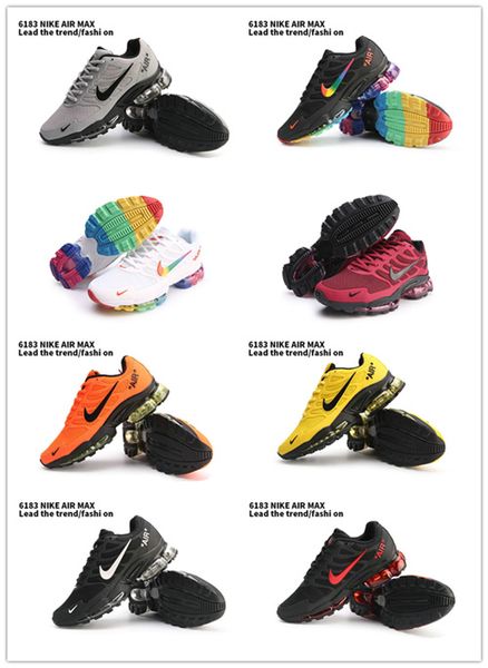 

nike air max новый дизайнер assassin 6183 kpu мужчины женщины кроссовки черный белый радуга ветер флуоресцентный зеленый человек спортивные