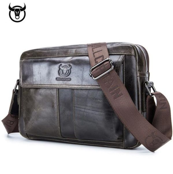 

fashion trend explosion style captain men's shoulder bag first layer leather shoulder crossbody sports casual leather cross section ipa