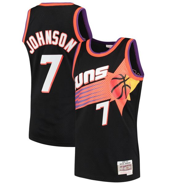 

мђжин phoenix олна 9 дн маѬли 7 кевин джонон 13 н 34 barkley mitchell ness еѬнй 1994-95 swingman, Black;red