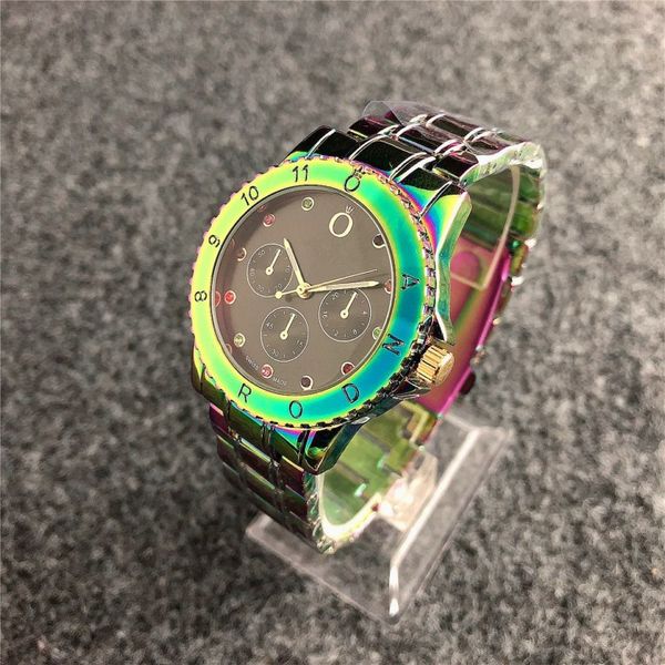 

2020 foreign trade selling colored women's pandora luxury quartz watch fashion casual sports ladies watch ladies brand watches, Slivery;brown