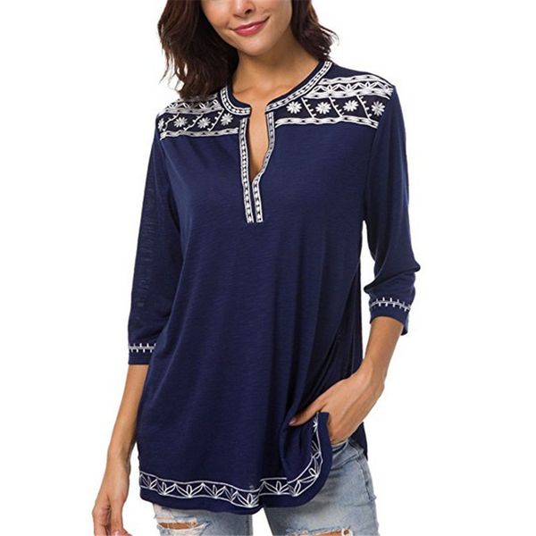 

t shirt women clothes elegant fashion polyester tee shirts summer tshirt plus size 5xl print haut femme vintage v neck, White