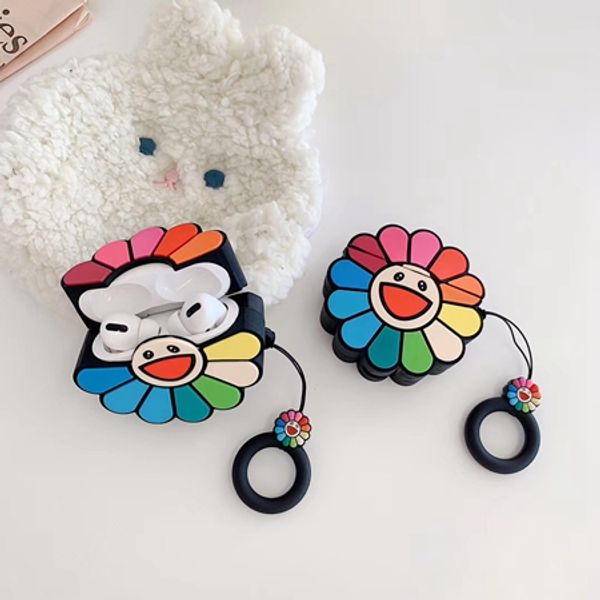 

shop owner recommends + sunflower design high-quality airpod 1-2 / airpod pro universal wireless bluetooth headset protective case luxury