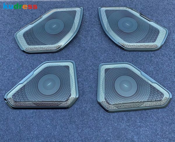 

for rav4 rav 4 2019 2020 stainless steel car audio speaker cover trim door loudspeaker covers trims interior accessories