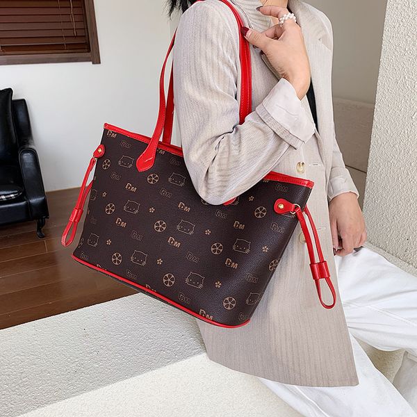 

2019 Brand Leather Two-tone Tote bags Female women's PU leather Shoulder bags style ladies Messenger bags maiduoduo/9