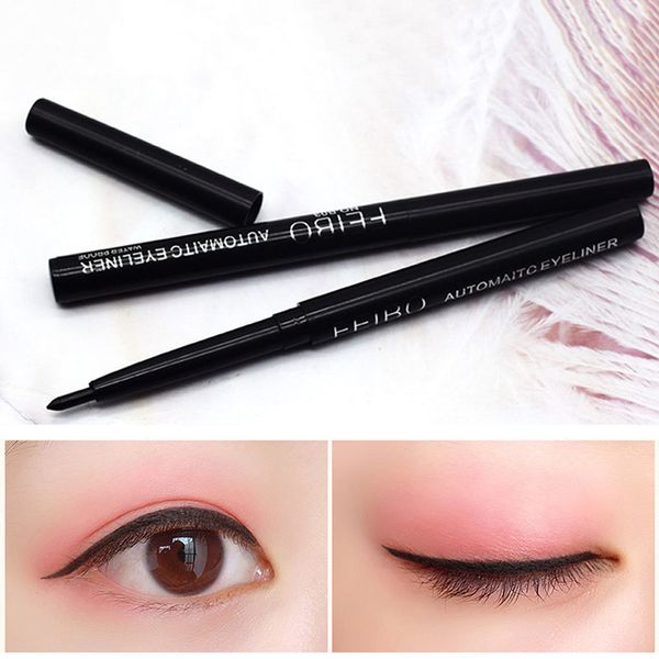 

black liquid eyeliner 1pcs quick-drying waterproof long-lasting eye liner pencil not blooming maquillaje de cejas eyebrow makeup