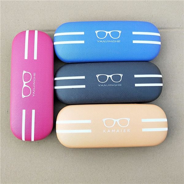 

storage case case storage glasses children's myopia metal iron glasses box cartoon leather plate box