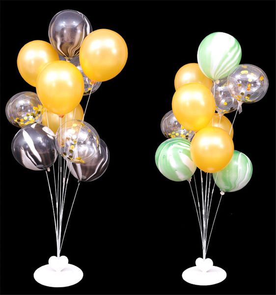 

рождественские шары колонка kit пластиковые balloon arch встаньте base и поляк happy new year party латексные шары держатель свадьбы