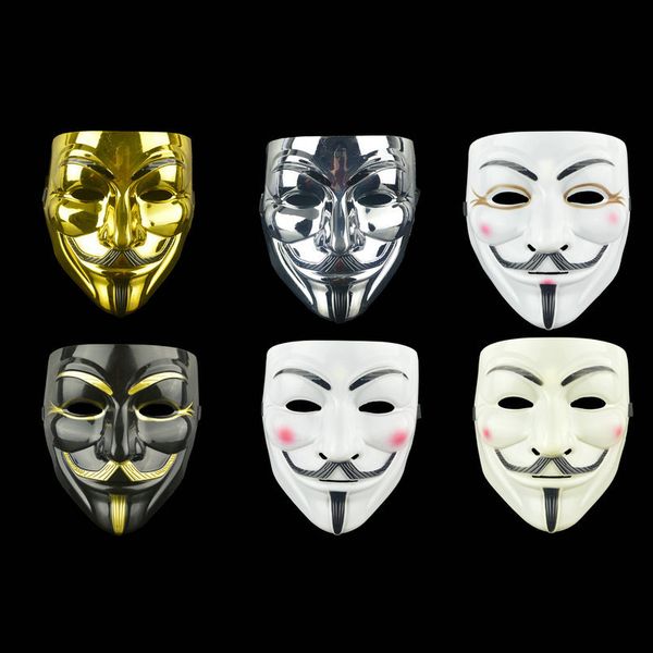 

halloween horror masks masquerade party mask v for vendetta masked ball cosplay masque costume accessory purge scary mask