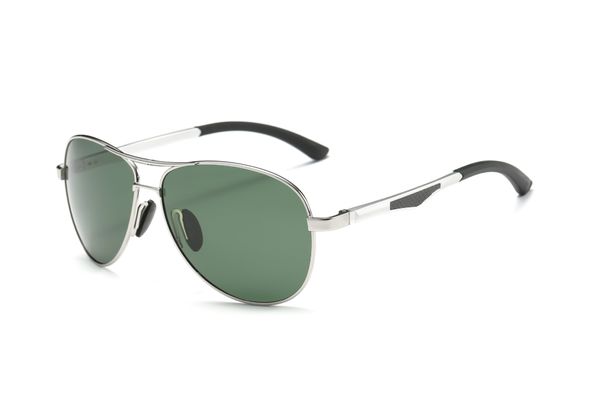 

ultralight glasses men's polarized sunglasses al-mg frame tac lens alloy temples outdoor eyewear