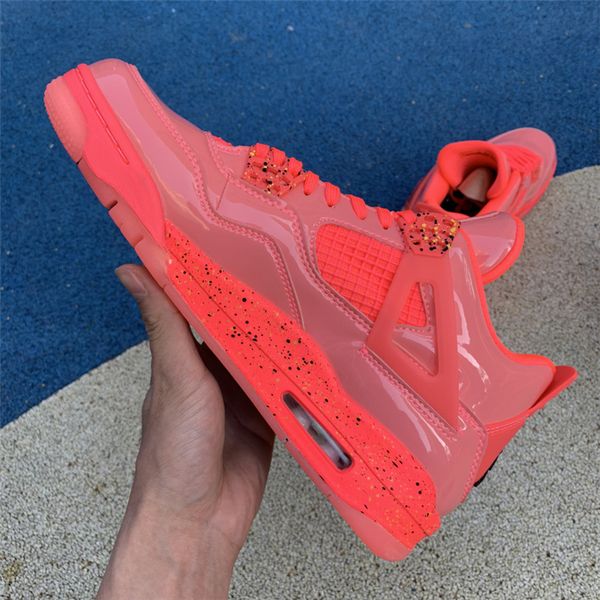 

2018 Newest Release Authentic 4 Retro NRG Hot Punch 4s IV Basketball Shoes For Men Sports Sneakers With Original Box AQ9128-600