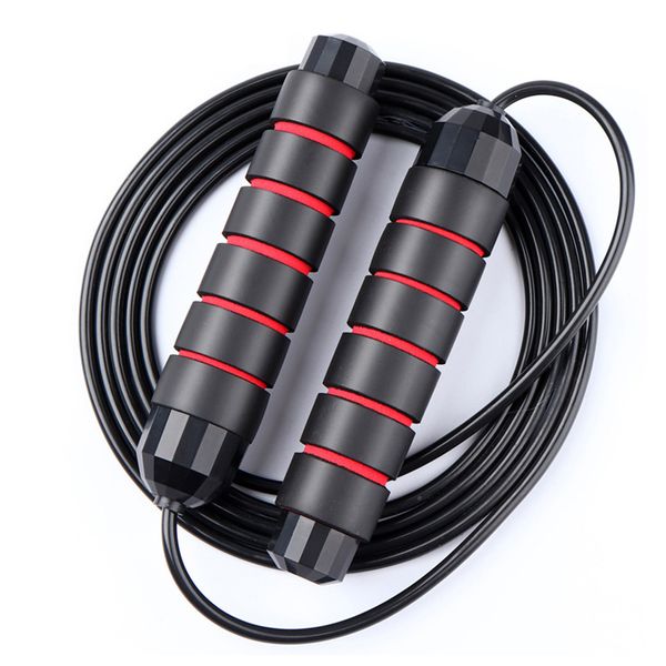 

adjustable skipping rope tangle-fitness speed jump rope ball bearing pvc jump cable