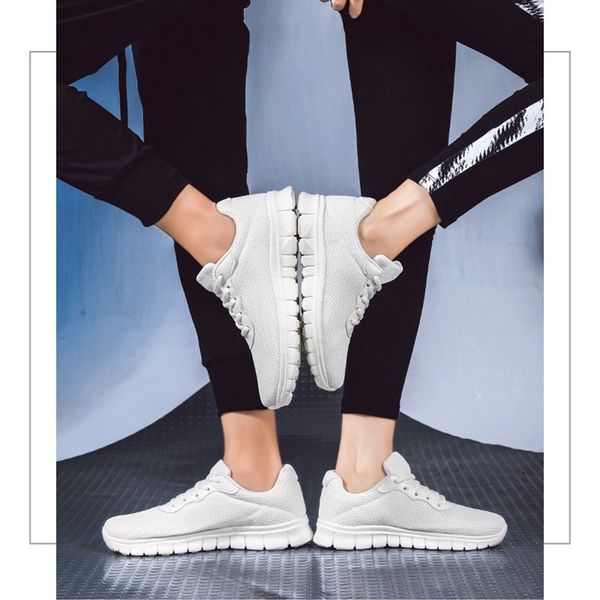 

2020 new couple sneakers women casual shoes shoes light running male mesh flats plus breathable slip big size 36-47