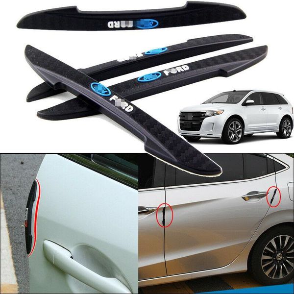 

for ford edge car side door edge guard bumper trim protector pvc stickers 4pcs