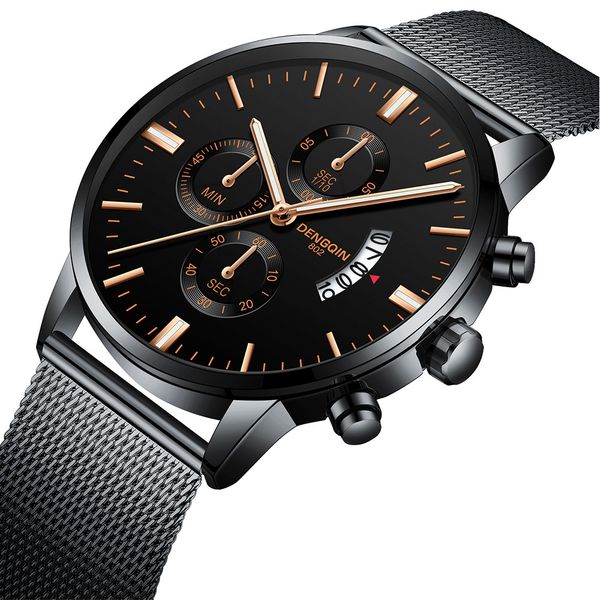 

womens watches luxury quartz sport stainless steel dial leather band wrist watch relogio masculino, Slivery;brown