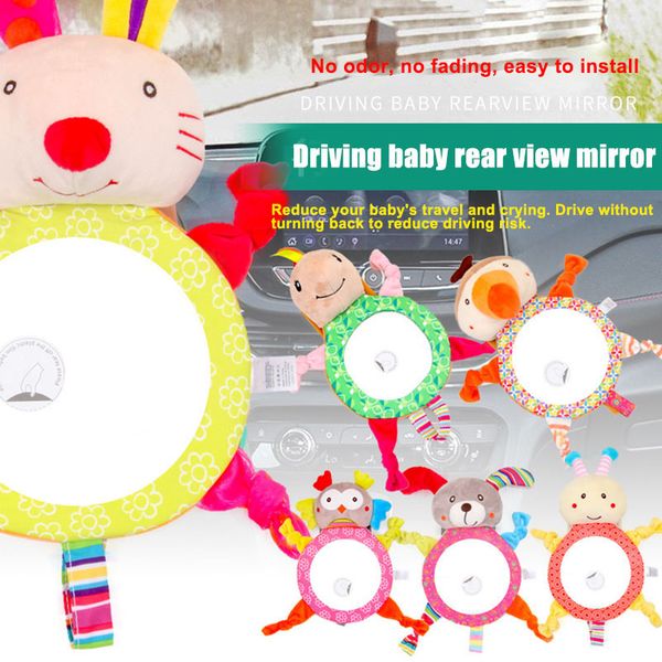 

new car baby rearview mirror adjustable safety car seat mirror for baby kids