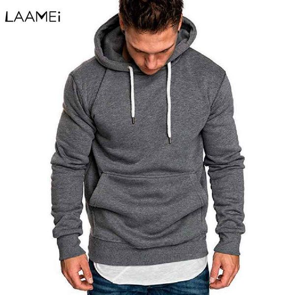 

laamei men hoodies sweatershirt men long sleeve joggers sportwear hoody sweatshirt streetwear male casual pullover tracksuit top, Black