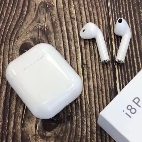 

New released i8 i8P TWS Wireless Bluetooth Headphone Earbuds Earphone With Charger Box VS i8 i7 for iPhone 7 8 X Android samsung DHL free