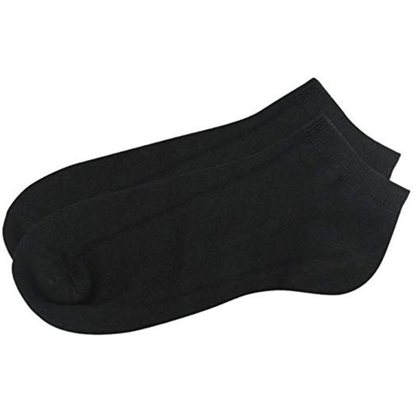 

sports socks sweat-absorbent health ventilate soft comfortable moisture wicking anti-friction breathable 1 pair, Black;white