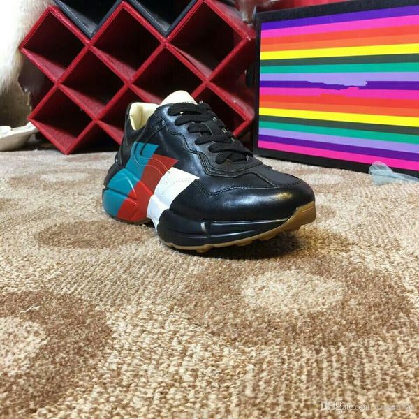 

2019 new france arena suede leather casual shoes women designer sneakers genuine fashion mixed tennis color sneaker shoe gs18062901, Black