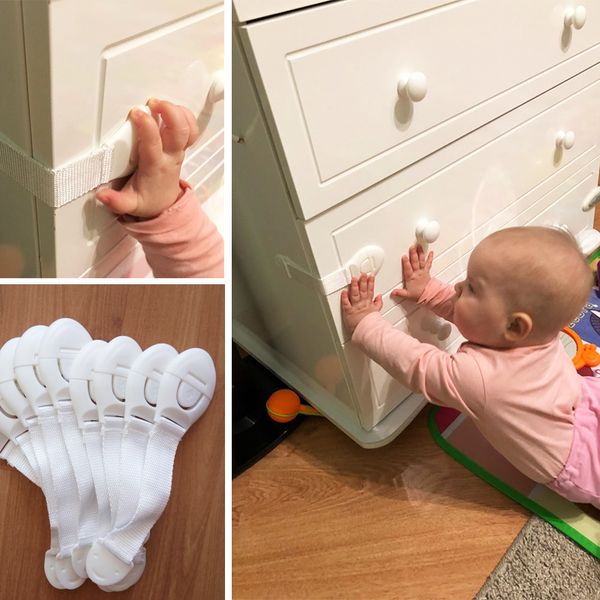 

suture/bulk cargo container door chest cabinet bathroom safety lock baby child safety care plastic lock bandage baby protection