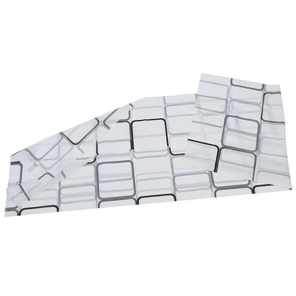 

новая современная ванная комната душ шторы удлиненная с крюками 180 х 200 см (inner senses