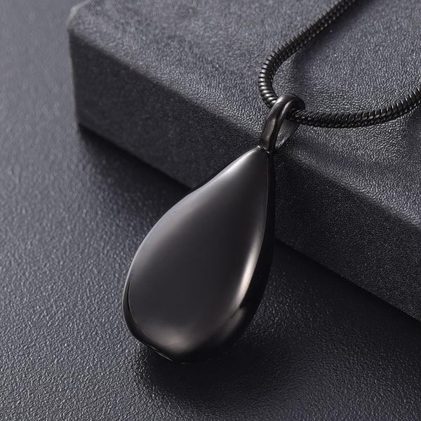

ijd9945 never fade stainless steel cremation pendant funeral urn casket for loved oone ashes keepsake stainless steel, Silver