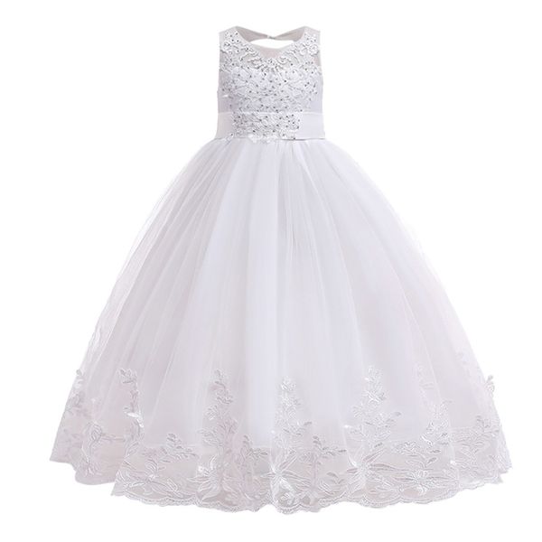 

girls dresses kids dress lace tulle tuxedo princess pageant gown party wedding long dress girl costumes roupa menina sukienki, Red;yellow