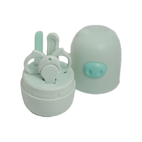 

baby nail clippers kit 4-in-1 baby manicure grooming set with cute storage case qx2d