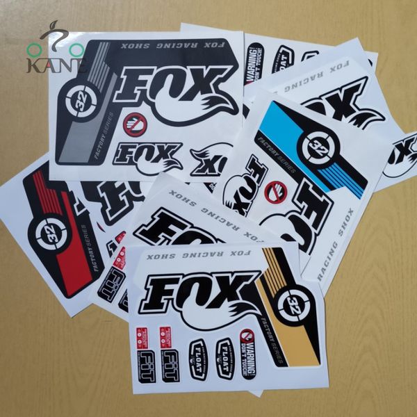 

bike fork sticker fox factory 32 front forks decorative 26 27.5 29 frames protector fox32 stickers