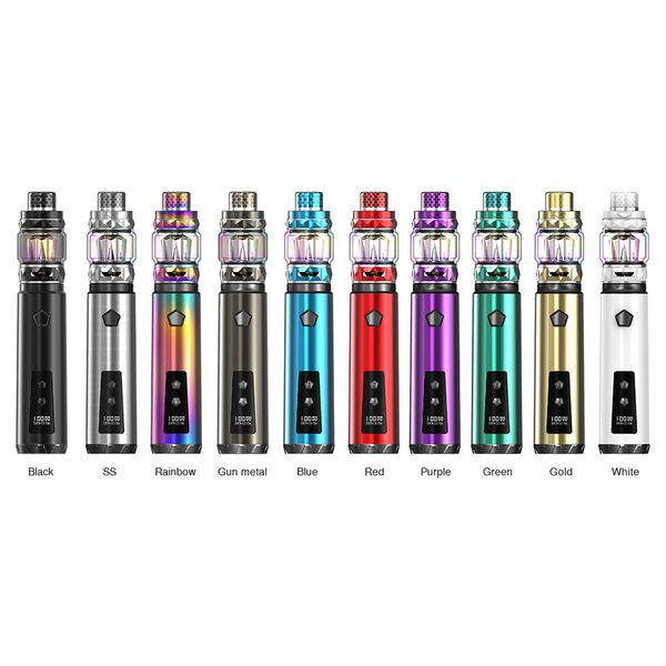

Оригинал iJoy Saber 100 Starter Kit с 100W Saber Mod и 5.5ml Алмазной Sub Ом Tank Ijoy Ecigarette Removeable обновления прошивки Mod