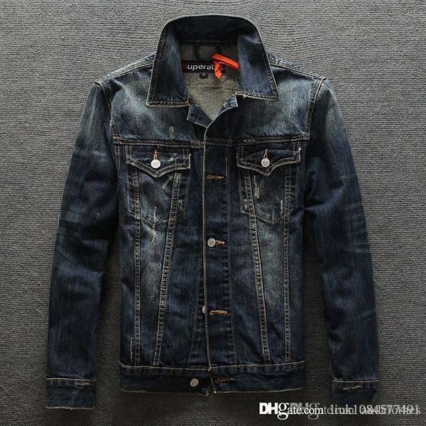 

19ss denim jacket for men luxuy brand designer jacket fashion print pattern jean coat crew neck mens clothing 2019 fashion tide high quality, Black;brown