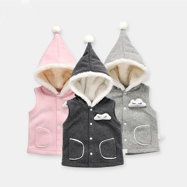 

spring & autumn new arrival for baby boy's & baby girl's hoodie with clould cartoon vest,copper button are well attach, Camo