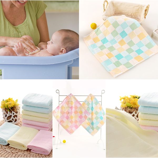 

26x26cm мягкий хлопок baby банное полотенце мочалкой для кормления wipe ткани квадратное лицо рука малые полотенце для новорожденных новорож