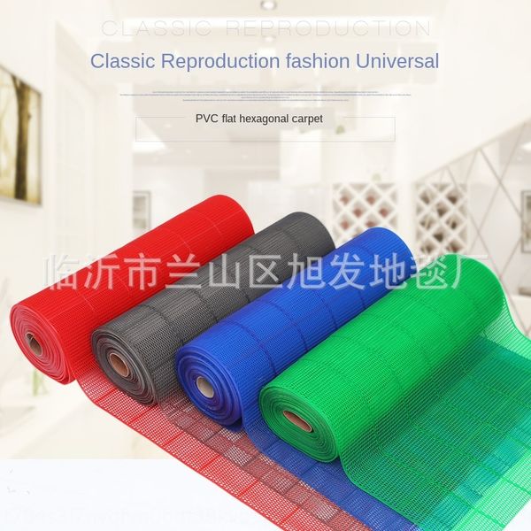 

flat hexagonal kitchen waterproof carpet bathroom mat waterproof carpet l bathroom mat