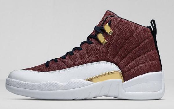 

новые люди game ball 12s jumpman баскетбол обувь кроссовки для мужчин марка дизайнера бордо flu игры спортивные тренажеры shoeus7-13