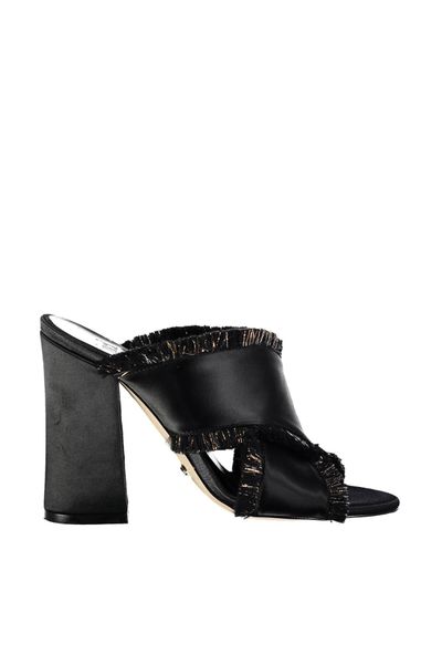 

pearl black women 's slippers 120130007090