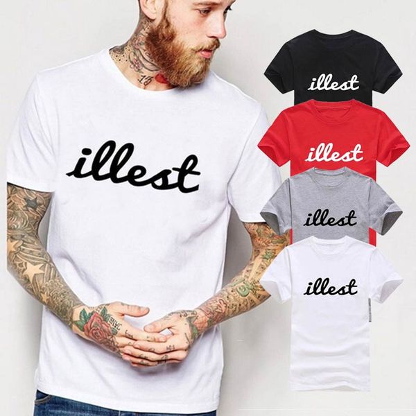 

new mens fashion t shirt letter printed summer t-shirt o-neck short sleeve white black grey red s-3xl
