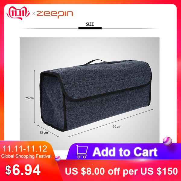 

portable foldable multipurpose car felt cloth folding storage box organizer case auto multi-use tools car organizer box bags