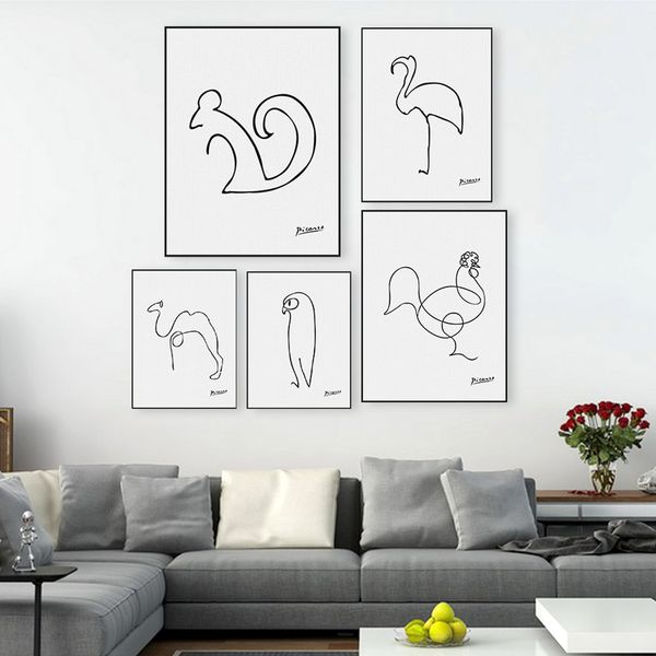 

художественная живопись современный абстрактный холст Живопись животное искусс