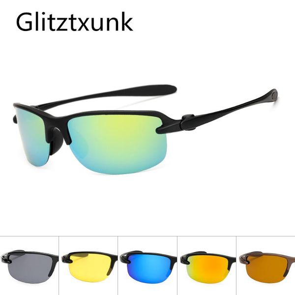 

sunglasses glitztxunk polarized men brand designe driving fashion sun glasses for woman male square goggles eyewear oculos uv400, White;black