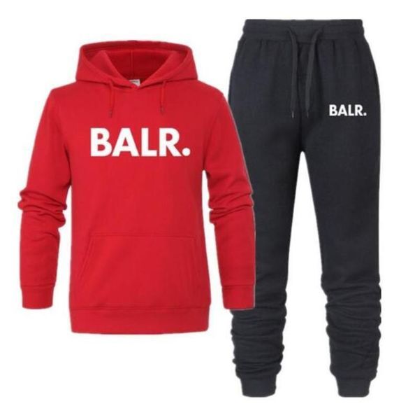 

designer balr tracksuit casual sports hoodies + pants sportswear br mens women track suits hoodies mens, Gray