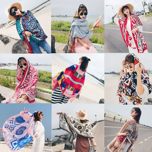 

new silk travel beach towel.summer sunscreen scarf