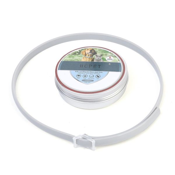 

pet dog mosquito repellent collar anti flea ticks outdoor protective adjustable pet collar 8 months long-term protection