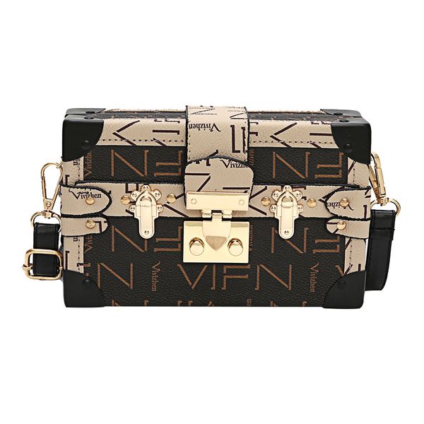 

2018 elling luxury handbag evening bag leather fa hion box whole ale de igner clutch brick famou me enger houlder bag petite malle