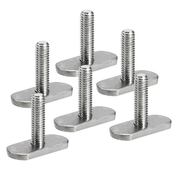 

6pcs fishing watercraft canoe boat rails bolts easy use outdoor hardware kayak screws parts stainless steel mini tool