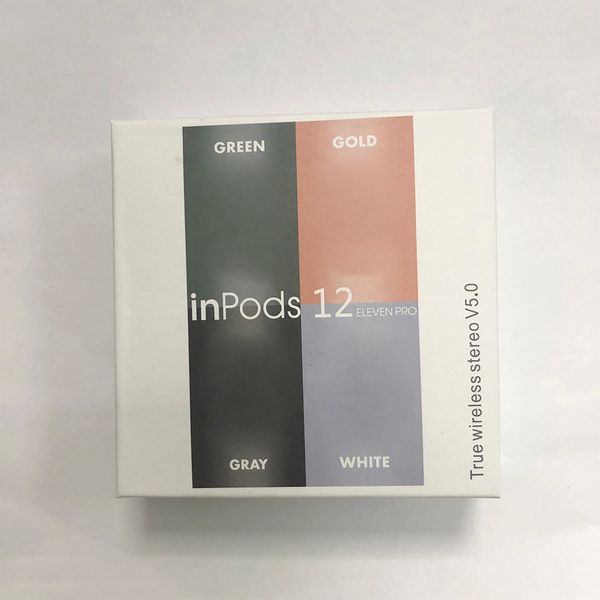 

inpods 12 eleven mini earbuds tws sport bluetooth 5.0 true wireless earphone tws bluetooth earphone wireless headsets with charging case