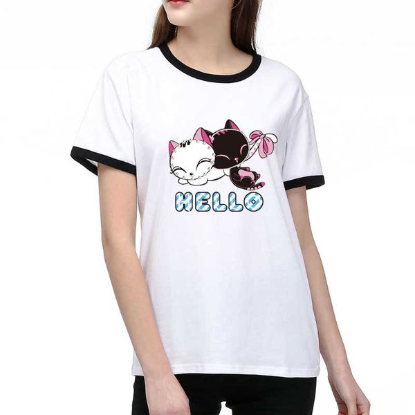 

brand womens designer t shirts luxury printed tees 2020 new arrival summer t shirt 2 colors size s-2xl t003a436, White